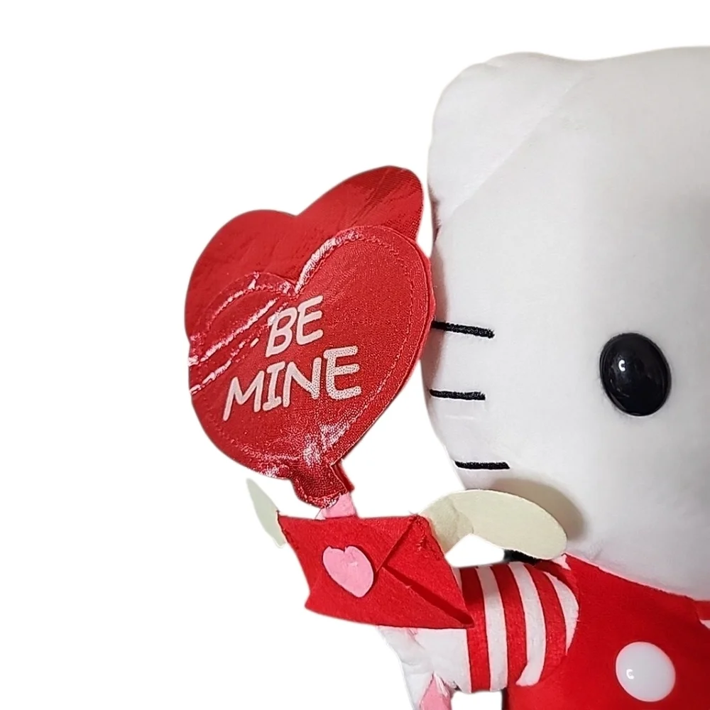 Hello Kitty Valentine's Gemmy Animated Plush Side Stepper. Musical - Picture 3 of 6